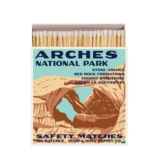 Arches Vintage National Park Cabin Matches