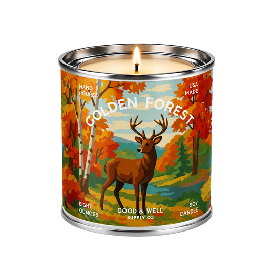 Golden Forest Soy Candle