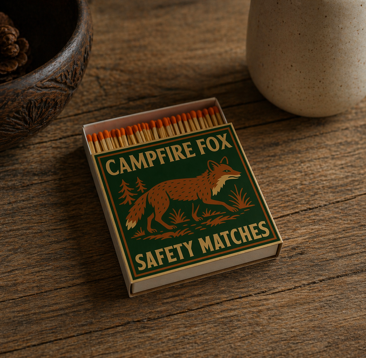 Camp Critters Cabin Matches